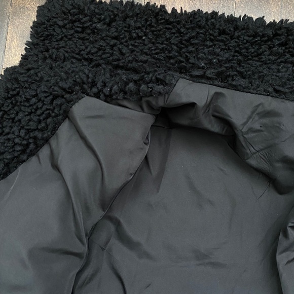 Zara TRF Collection Teddy Fleece Bomber Jacket - Picture 9 of 14